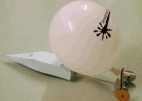 blood hound ballon car