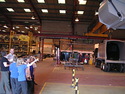 Visit to Dennis Eagle factory